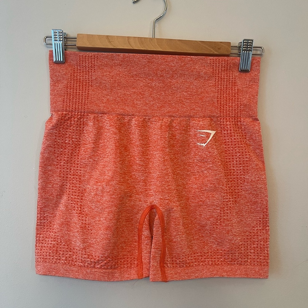 Gymshark Coral Athletic Shorts